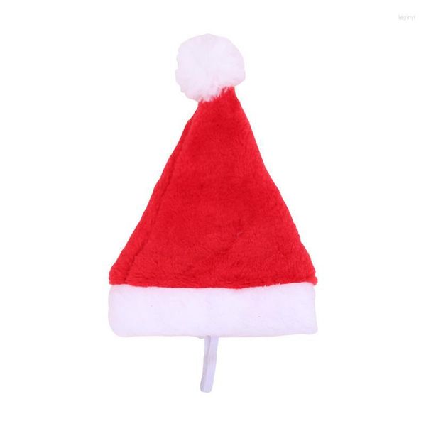 Abbigliamento per cani Cappello da Babbo Natale Animale domestico Piccolo gatto Animali di peluche morbidi Natale per gattini Cuccioli di cane Gatti