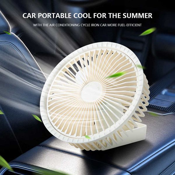 Ventilatori elettrici Ventilatore da tavolo USB Ventole di raffreddamento ad aria pieghevoli Velocità 1200mAh Ventilatore per lampadario Ventilatore a parete Multi portatile per cucina Auto Campeggio