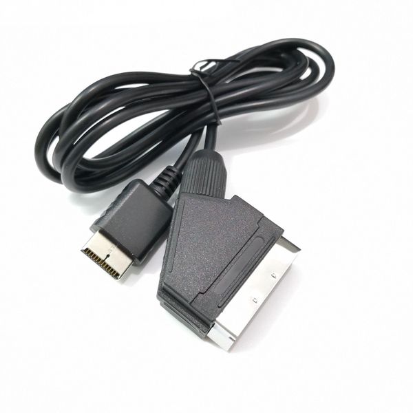 RGB SCART Kabel TV AV Kabel Ersatz Anschlusskabel für Sony Playstation PS1 PS2 PS3 FÜR PALNTSC Konsolen