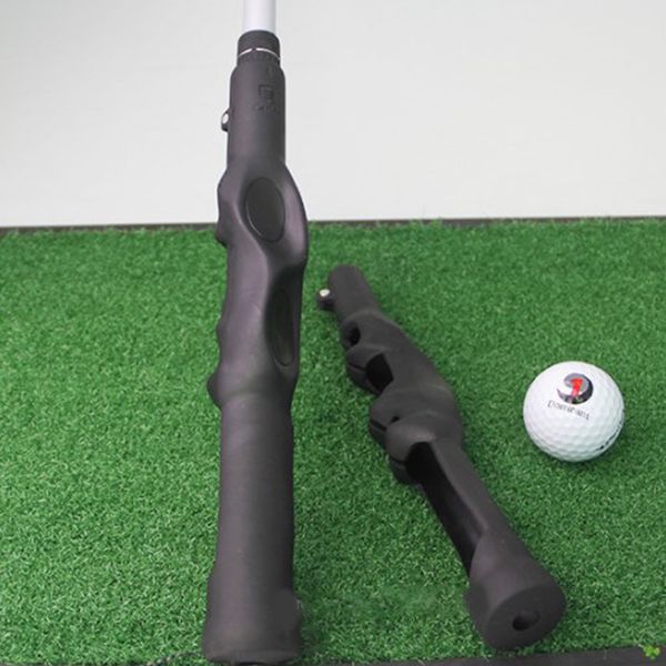 Club Grips Golf Swing Trainers Trainers правая рука для гольфы Корректор Корректор Помощь в штуке Grip Golf Club Grips Golf Grip Kit 230707