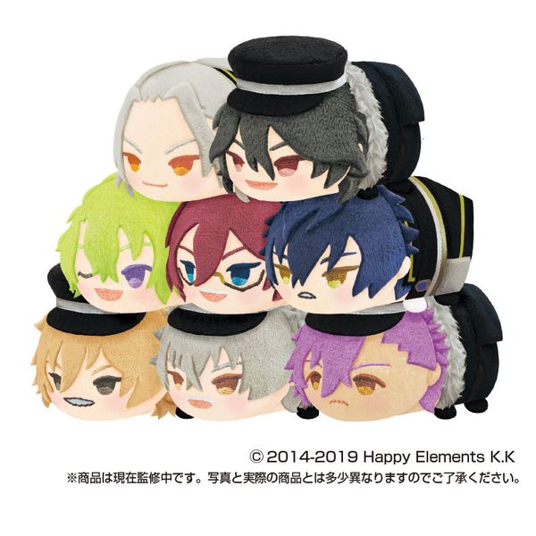 Bambole di peluche Ensemble Stars Tsum Giocattoli di peluche Ogami Koga Saegusa Ibara Figure di anime Kawaii 9Cm Ciondolo di peluche morbido Giocattoli di burattini 230707