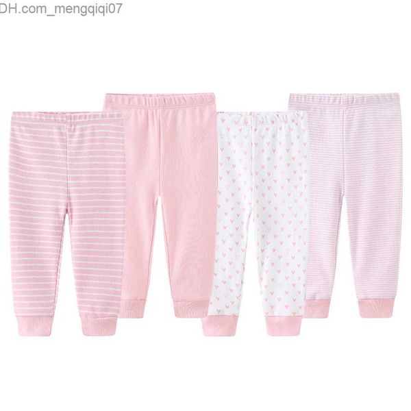 Kleidungssets Bedruckte Baby-Hosen für Jungen und Mädchen Neue modische Kinder-Cartoon-Blumenkleidung Unten lange Beinhosen Neugeborene Hosen Z230710