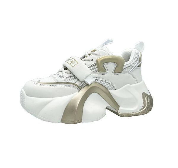 Scarpe con plateau da donna Designer Chunky Sneakers per donna Scarpe causali da esterno Calzature da donna femminili Stivali sportivi casual