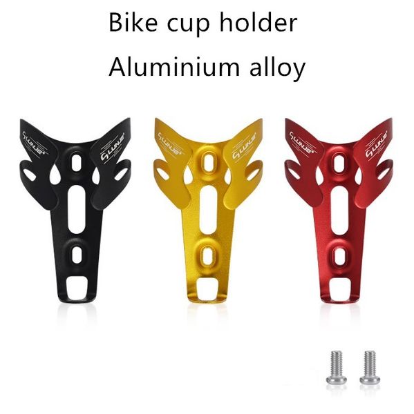 Suporte para garrafa de água para mountain bike Suporte para chaleiras para bicicleta de estrada Copo de água de liga de alumínio acessórios de bicicleta de estrutura fixa