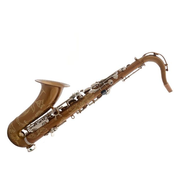 Tecla eletroforética vintage de níquel Sib Tenor Saxofone Saxofone SAX