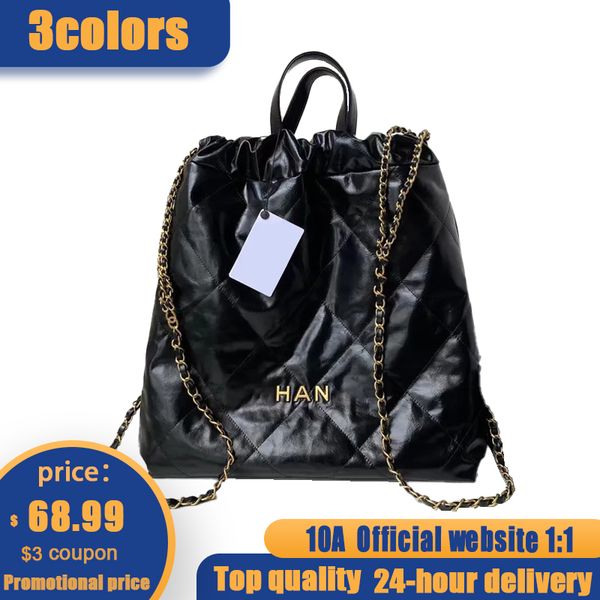 10A 22 Luxus-Reisegepäck-Handtasche, CC-Rucksack, Schultasche, Clutch, Designer-Tasche mit Griff oben, Büchertasche aus echtem Leder, Damen-Umhängetasche für Herren, Schultertasche mit großem Fassungsvermögen