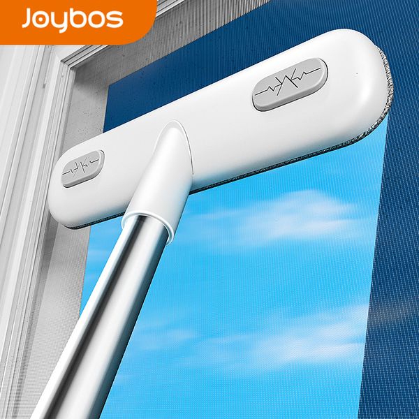 Esfregonas Joybos Tela Escova para limpeza de janelas Handheld Alongamento Limpador de pó dupla face Vidro doméstico 230710