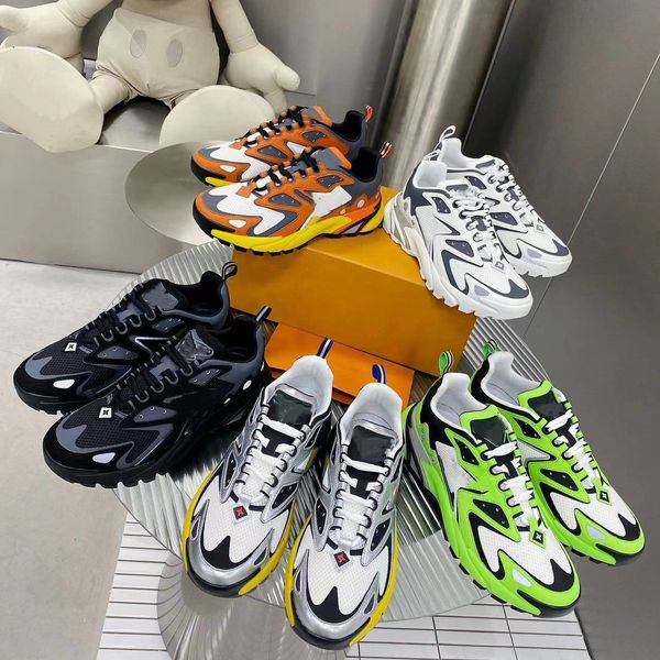 Runner Tatic Sneaker Erkek Ayakkabı Klasik Basketbol Siyah Gri Renk Tasarım Spor ayakkabılar Erkekler İçin Rahat Sole Nefes Alabaş Örh