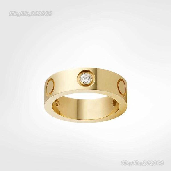VVS MOISSANITE 4 мм 5 -мм Серебряное кольцо любви Мужчины и женщины розовое золото