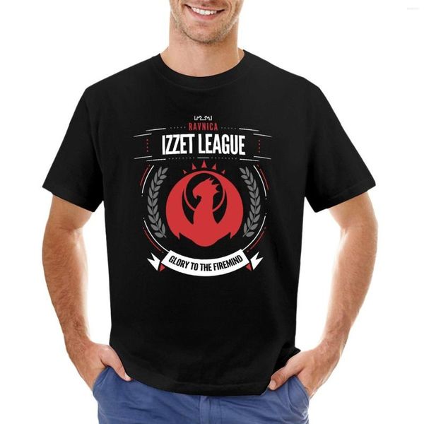 Canotte da uomo Izzet League T-Shirt Tees T Shirt Uomo Felpe Divertenti pesi massimi per uomo