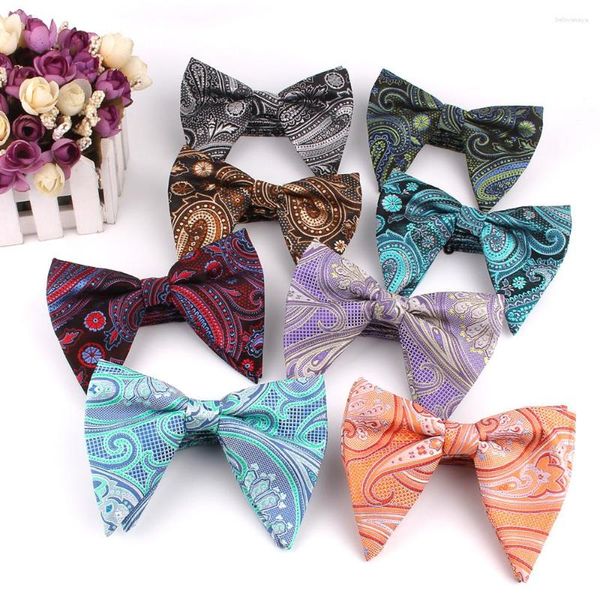 Fliegen Übergroße Bowtie Mode Lässige Krawatte Für Frauen Uniform Kragen Butterf Bowknot Erwachsene Krawatten Mädchen Paisley Bowties