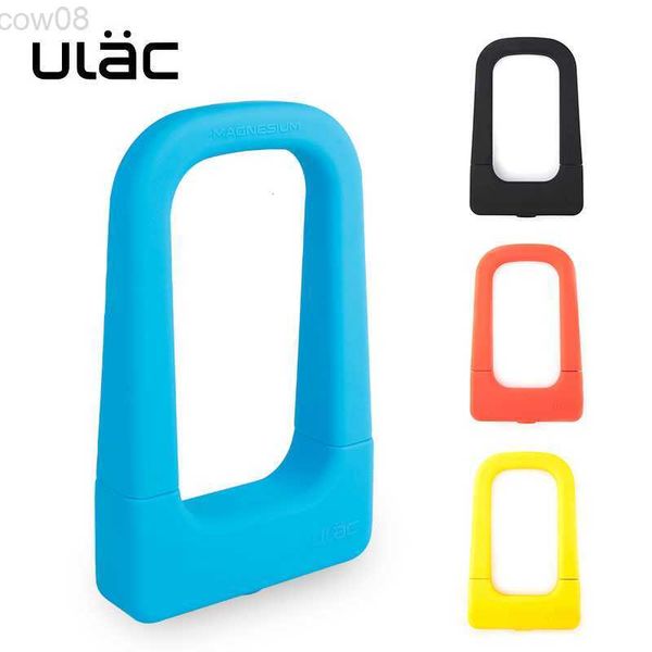 Lucchetti per bici ULAC Magnum Force MU3 Bicyc Shack Lock Silicone Integrato a forma di U Nucleo in ottone Chiavi dimp in ottone Sensazione di mano comoda Nessun cattivo odore HKD230710