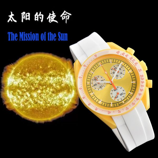 Мужские дизайнерские часы, модные повседневные кварцевые часы «Двенадцать планет», многофункциональные водонепроницаемые спортивные роскошные часы