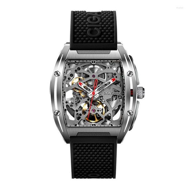 Нарученные часы Mechanical Watch Series Sharp Automatic Men Fashion Kubi Premium