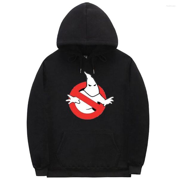 Erkek Hoodies Klux Buster Logo Grafik Hoodie Komik Unisex Karikatür Gotik Sweatshirt Erkek Kadınlar 90S Vintage Büyük Boy