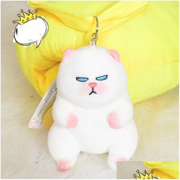 Bambole di peluche Cat Doll Toy Bambini Ciondolo portachiavi pigro Femmina Consegna di goccia all'ingrosso Giocattoli Regali Animali di peluche Dhgrw