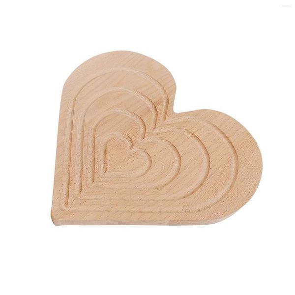 Teller Holz Serviertablett Teller Charcuterie Boards Brot Dekorative Platte für Cupcakes Partygeschenke Käse Dessert Zuhause