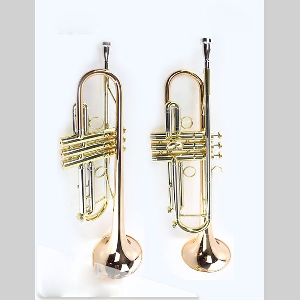 Высококачественный прибор BB B Bb Flat Trumpet Mtr-500G, фосфор-бронзовый рог, с твердым корпусом, мундштуком, тканью и перчатками
