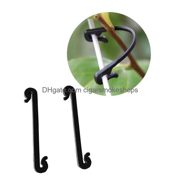 Altre forniture da giardino Traliccio per uva Gambo kiwi Clip per vite Chiusura in plastica Supporto per piante Supporto Fibbie per frutta Ganci Xbjk2301 Drop Del Dhluq