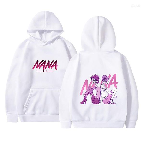 Männer Hoodies Grafik Frauen Teenager Nana Osaki Hoodie Tops Student Mädchen Herbst Winter Sweatshirt Langarm Pullover