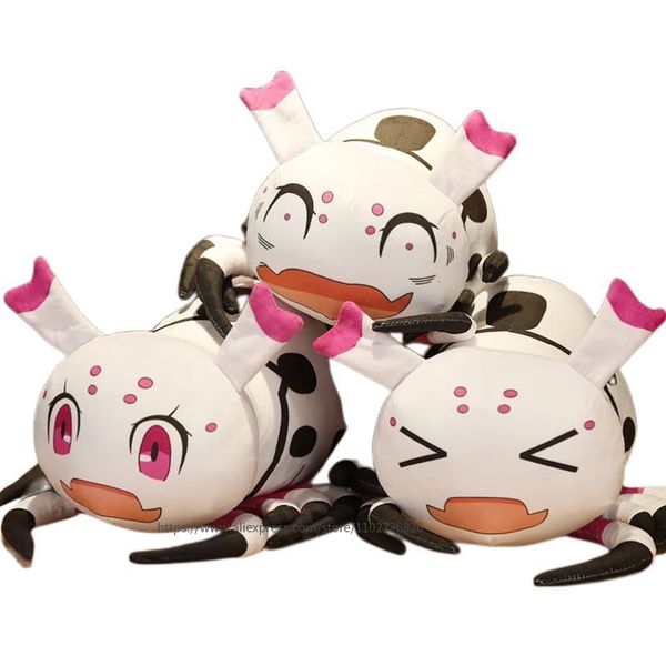 Bambole di peluche 35 45 55 cm Anime Quindi sono un ragno Cosa Kumoko Giocattolo Kumo Desu ga Nani ka Modello Bambola Cuscino Cosplay Cuscino farcito Decor 230710