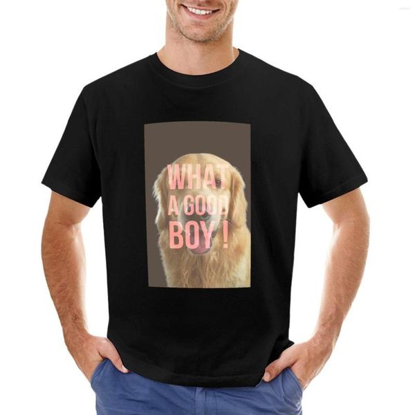 Canotte da uomo Che bravo ragazzo! T-shirt con decorazione d'interni per cani carini taglie forti T-shirt a maniche lunghe da uomo con abbigliamento estetico anime