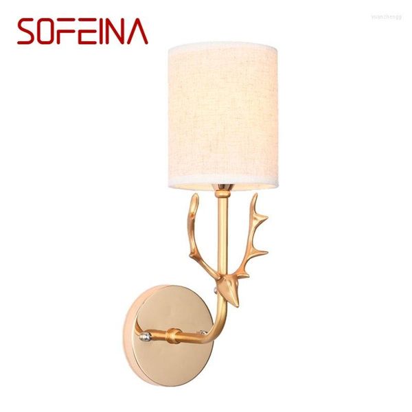 Wandlampen SOFEINA beleuchtet moderne kreative Figuren-LED-Wandleuchten für den Innenbereich für den Hauskorridor