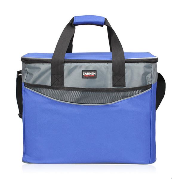 Kühlakkus/isotherme Taschen 34L Großes Oxford-Wärmedämmpaket Picknick Tragbare Behältertaschen Das Pflanzenpaket Lebensmittelisolierte Tasche Kühltaschen 230710