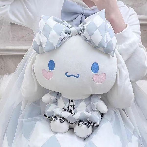 Neue Cinnamoroll Rucksack Billboard Ballon Big Ear Hund Schulter Eine Schulter Tasche Plüsch Puppe Tasche