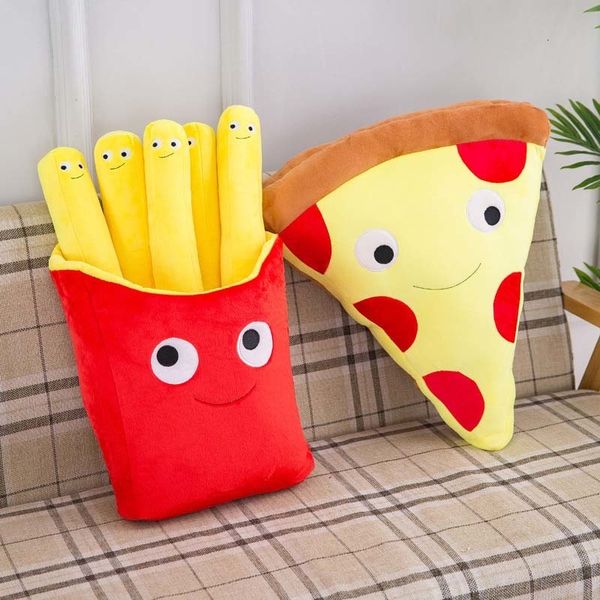 Bambole di peluche Cuscino per bambini Simulazione Patatine fritte Pizza Giocattoli Regalo di compleanno per bambini Presente Giocattolo per bambini Cuscino morbido Ragazzo 230711