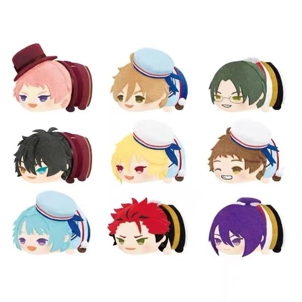 Bonecas de Pelúcia Ensemble Anime Ensemble Stars Vol 6 Mochi mochi Mascote Pingente Brinquedos 8 5 Cm Itsuki Shu Kagehira Mika Shino Hajime Kiryu Kuro 230710