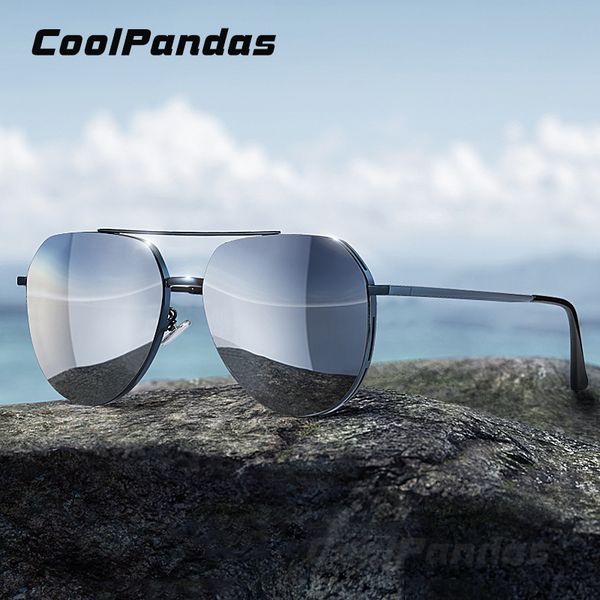 Luxus Marke Sonnenbrille Für Männer Polarisierte Spiegel Objektiv Luftfahrt Frauen Vintage Sonnenbrille Schutzbrillen Oculos de sol masculino