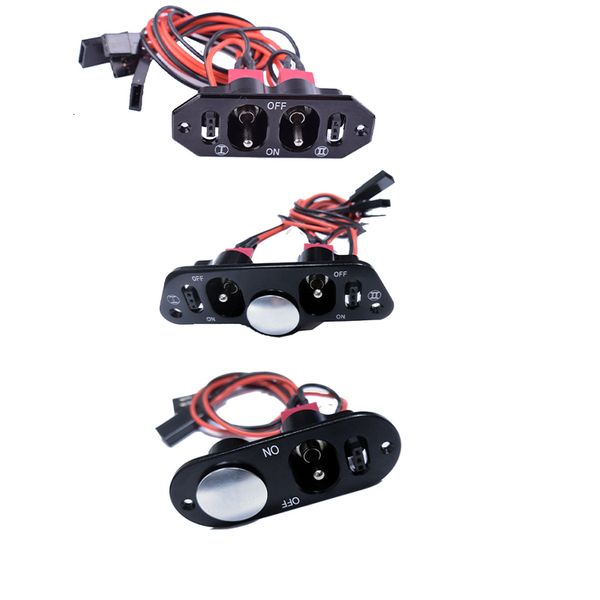 Запчасти аксессуары Fuse Model 1pcs Двойной Dual Off Off Power Switch w Топливная точка для плоскости RC 230710