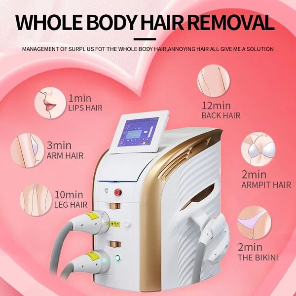 Новый M22 IPL Opt Machine RF Эстетические лазерные волосы Удалите выброс веснушки E-Light Skin Machine MultiApplication