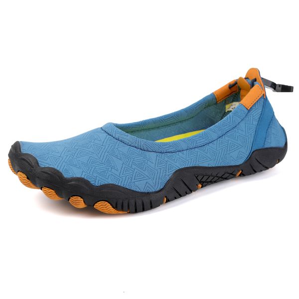 Sapatos de água Sapatos de água femininos masculinos sem cadarço na praia Vadeando descalço Sapatos de natação de secagem rápida respiráveis leves tênis esportivos unissex 230710
