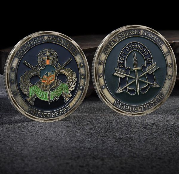 Medaglia commemorativa della forza corazzata armata dell'esercito di metallo per arti e mestieri in magazzino