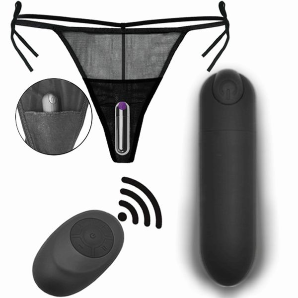 Vibratori Mutandine vibranti 10 Funzione Telecomando senza fili Carica vibratore a pallottola Cinturino su vibratore intimo per donne Giocattolo sessuale 230710