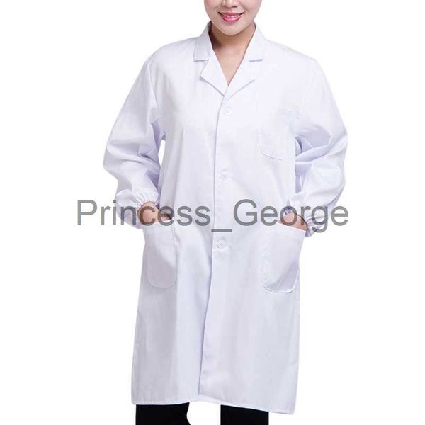 Outros Vestuário Jaleco Branco Médico Hospital Cientista Escola Fancy Dress Come for dents Adultos NIN668 x0711