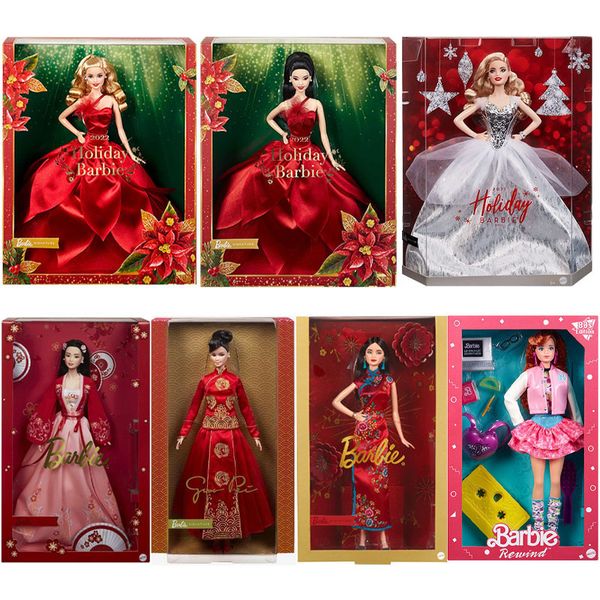 Puppen Signature Tooth Fairy Holiday Rewind 80S Edition Lunar Chinese Year Dragon Empress Dia De Muertos Doll To 230710