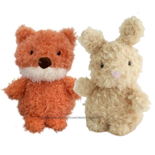 Peluş bebekler güzel kawaii ördek oyuncakları sevimli doldurulmuş hayvan yumuşak gerçek hayat baykuş tavşan domuz koyun din bebek için doğum günü hediyesi 230710