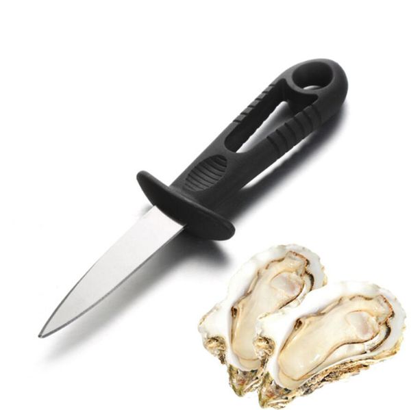 Ferramenta de ostra de aço inoxidável faca de frutos do mar para abertura de conchas de frutos do mar multiuso facas de alavanca abrir ostras e conchas diretamente