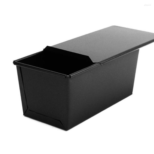 Backformen 250/450/750/1000g Antihaft-Toastbox Schwarze Brotform mit Deckel Werkzeug Täglich in der Küche 2023