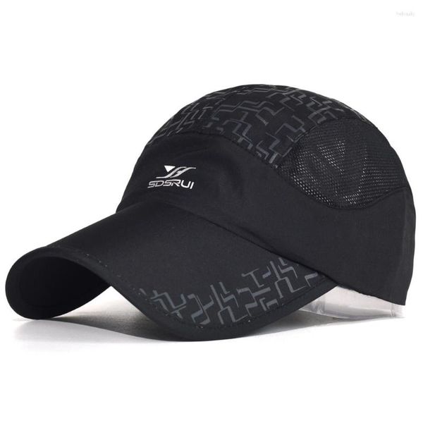 Ball Caps Sommer Mesh Atmungsaktive Outdoor Sport Baseball Kappe Männer Frauen Schnell Trocknend Hut Radfahren Laufen Sonnenschutz