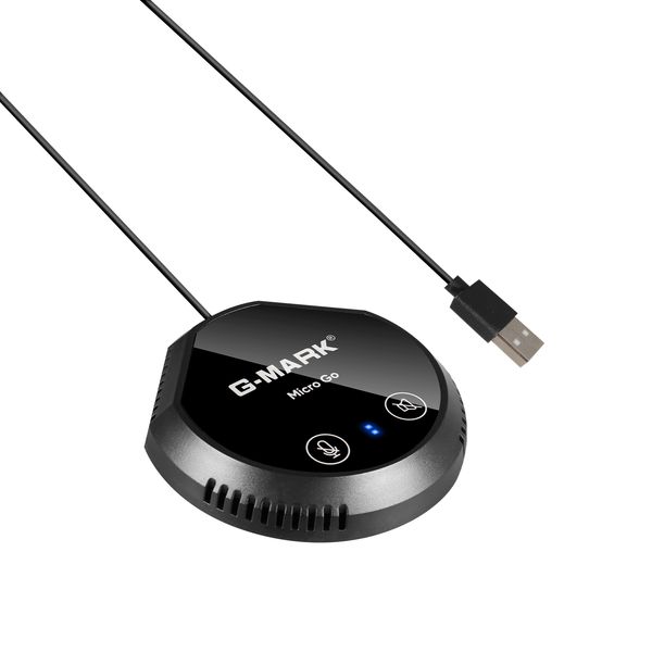 USB-Lautsprecher G-MARK Micro Go Bluetooth-Konferenz-Freisprecheinrichtung mit Mikrofon, kompatibel mit führenden Plattformen, Home-Office für Computer-Plug-and-Play