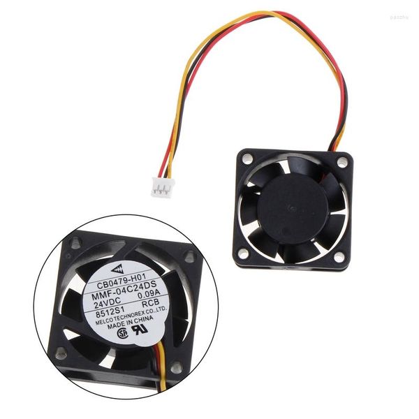 Resfriamento de computador Fanuc Cooler Fan CB0479-H01 MMF-04C24DS RCB 0,09A 24V 4cm 4015 Resfriamento de 3 fios