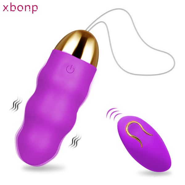 Eggs / Bullets Love Egg vibratore Intimo indossabile da donna Proiettile telecomandato senza fili Ben Wa vibratore per palline Giocattolo adulto del sesso 230710