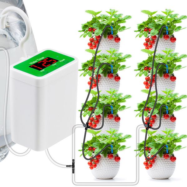 Оборудование для водопоя спринклер ирригационное водопое таймер интеллектуально выращивание цветочного сада.