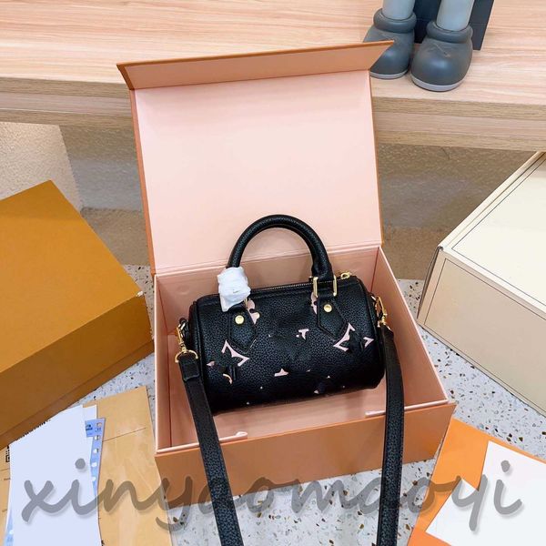 Classico vecchio modello Designer Mini Borsa a tracolla Alta versione Borsa a tracolla di alta qualità Borsa a tracolla da donna Piccola borsa a cilindro Borsa a baguette M81085