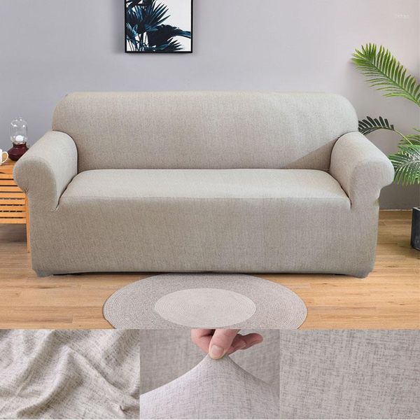 Capas de cadeira 1/2/3/4 assento capa de sofá colorida para sala de estar sofá decoração móveis protetor estiramento elástico chaselong capa deslizante