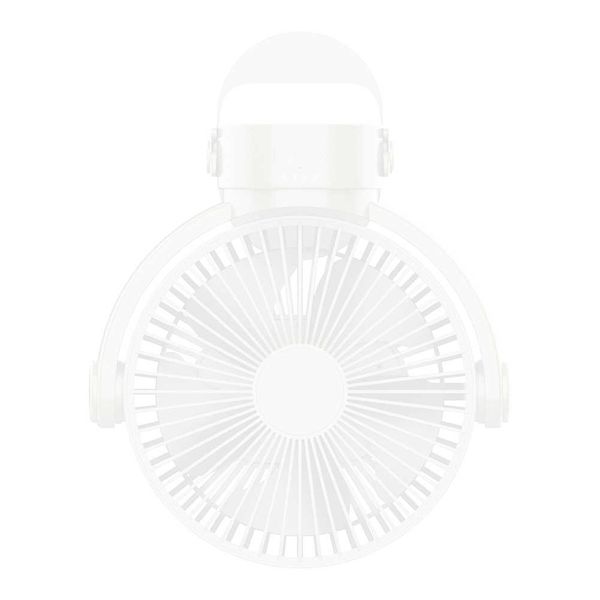 Ventilatori elettrici Telecamere Ventilatore da soffitto portatile 3 velocità 4000mAh Ventilatore oscillante USB ricaricabile con controllo della luce notturna Elettrodomestico